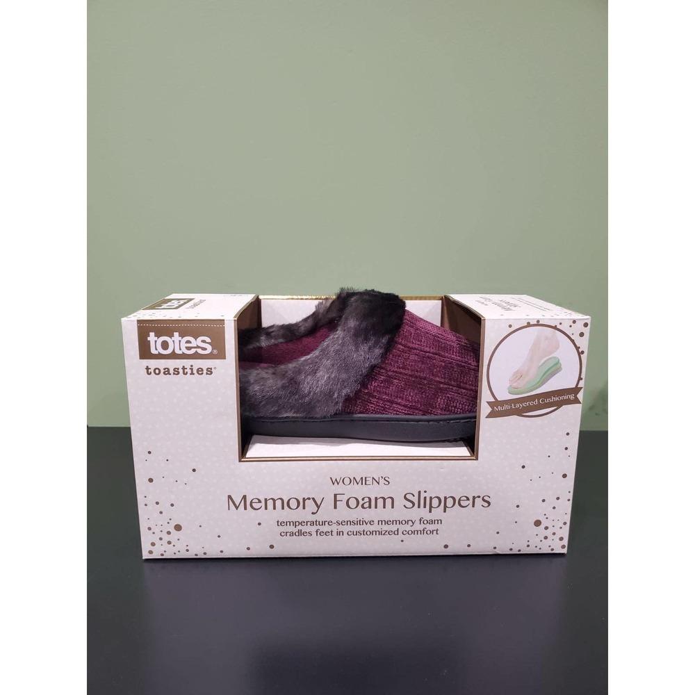 Totes women's memory foam winter slipper - Picture 1 of 4